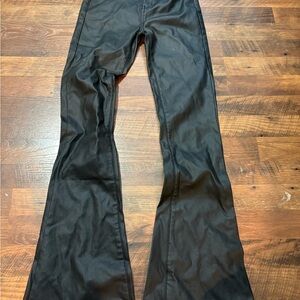 Edikted Black Wide Leg Pants